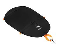 MOPHOEXII Kayak Accessories Kayak Cockpit Cover Seal Cockpit Protector Ocean Cockpit Cover 4 Sizes Optional (Black, Medium（43x22in）)