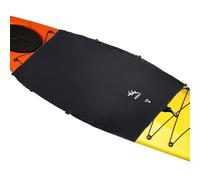 MOPHOEXII Kayak Cockpit Cover Seal Cockpit Protector (Black, Small（Outer Cockpit to 51in）)