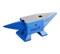 Mophorn Horn Anvil 22LBS 10KG, Weight Steel Anvil Blacksmith 360mm Length Blacksmith Anvil, Portable Rugged Cast Iron Anvil Blacksmith Anvil Stable Workbench Blacksmith Forge Anvil Tool, Blue