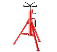 Mophorn V Head Pipe Stand Adjustable Height 28-52 Inch, Pipe Jack Stands 2500 LB. Capacity,Folding Portable Pipe Stands 1/2 to 12 Inch Pipe Supporting,Steel Jack Stands