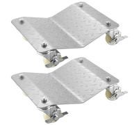 Mophorn Vehicle Positioning Wheel Dollies - 680Kg Per Dolly 2Pcs Tire Car Wheel Dollies Car Skate Dolly Van Positioning Garage Jack