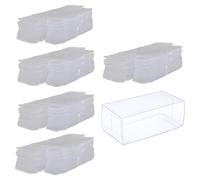 mophrati 1/64 Scale Model Car Display Case Clear PVC Box Provides Maximum And Easy Assembly Home Display 1/64 Vehicle Model Car Case Organizer Box