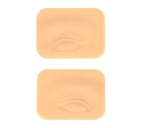 mophrati 1 Pair Eyelid Practice Skin Double-sided Elastic Eye Template Eyeshadow Cosmetic Makeup Mold Beginner Professionals