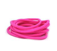 mophrati 10 Pieces Hair Bands Topknot Decorative Solid High Elasticity Protective Ponytail Holder Scrunchies Accessories, Peach red