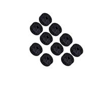 mophrati 10PCS Cymbal Replacement Accessories Cymbal Stand Felts Washers Protects Drum Sound Improves Performance Stand Felts Replacement Accessories , Black , φ4x1.5cm