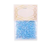mophrati 1440 Pieces Glass Crystal Set Eye-catching Gem Personalized 3D Tips Decoration Nail Art Rhinestones DIY Handcraft Mobile Phone, Light Blue