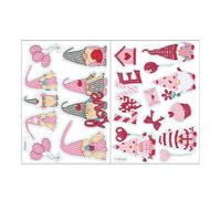 mophrati 15pack/lot Festive Christmas Diamond Art Craft with Materials PVC Diamond Art Christmas Decorations High- Made of PVC, D
