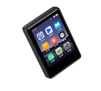mophrati 2.4 Inch Screen MP4 Player Traveling Portable Bluetooth-compatible 5.2 MP3 Music Players Rechargeable Playing Device, Black, without Card