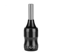 mophrati 28MM Hand Type Safe Machine Grips Needle Gadgets Handle Professional Beginners Body Part Art Supplies Attachments, Black