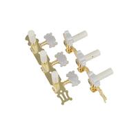 mophrati 2pcs Guitar Tuning Pegs Universal Guitars Accessory Metal 3 Positions Tuner Peg Instrument Component Accessories