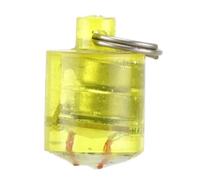 mophrati 2PCS Trap Light Cylindrical Double Rings Fluorescent Attracting Fish Lamp Enclosed Design Exposed Contact Snakehead Catfish, Colorful Light