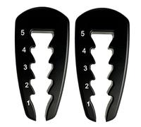 mophrati 2piece Golf Tee Height Lifter Precision Tee Height Setter Acrylic Ball Badge Heightright Adjustable Golf Tee Height Tool