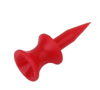 mophrati 30MM Light Red Golf Tee Double-deck Pack Of 99 Pieces Durable Hard Fantastic Choice For Golf Activities Double-deck Tee Length Of TeeApprox. 3 Cm / 1.2 Inch