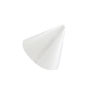 mophrati 360 Light Cone Photography Paper Studio Tapered Diffusion Board Lighting Diffuser For Fine Light Distribution And Portable Studio Tapered Diffusion Board Background, White, M