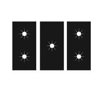 mophrati 3pcs/set Gases Cooker Cover Tops Non-Stick Range Protectors For Gases Hob ABS Stove Covers For Gases Cookers Hob Covers