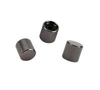 mophrati 3pieces Tone Control Knobs Metal For Ultimate Durability Easy Installation Metal Guitar Knobs Anti-slide Size