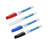 mophrati 4x Deep Hole Marker Pens Lightweight and Precise 30mm Long Tip Markers for Furnishing