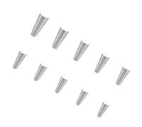 mophrati 500 Pieces Nails Acrylic Manicure Long False French C-Curve Ballet Decor Extensions Decorations Gifts for Salon , natural color