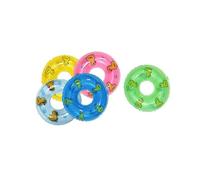 mophrati 5Pcs Floating Swimming Rings Cute Baby Bath Toy Decor Scenery Supplies Fun Pool