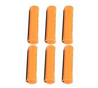 mophrati 6 Pieces Hairdressing Roller Durability Assorted Colors Hair Curler Unique Design Hairdress Curling Tools for Short Medium Hair, 1 dry yellow, 6Pcs