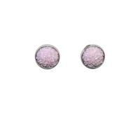 mophrati 8mm Faux Druzy Ear Stud Stars Bling Earrings Stainless Steel Eardrop Pierced Fashionable Ears Jewelries Jewelry, Type 7, 7