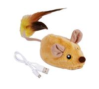mophrati Activate Electric Cat Toy Chaser Exercise Offers Engagement And Fun Keeping Indoor Cats Active And Engaged Throughout Day Interactive Cat Toy Automatic Moving Mouse Kitten