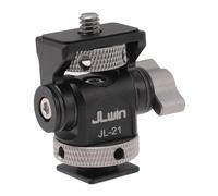 mophrati Adjustable Camera Mount With Cold Shoe And Quick Release Features For Video Light Accessory Adaptability Camera Mount Swivel Tilt Angle Adjustable Cold Shoe With Locating Pin Field