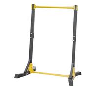 mophrati Adjustable Height Pull Up Bar Stand Pull Up Station Power Tower Heavy Duty Strength Training Equipment For Exercise Heavy Duty Bar Station Height Adjustable
