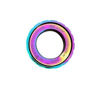 mophrati Aluminum Alloy Bike Center Lock Adapter Stable Mounting System With Center Locking Brake Disc Changing Flange Adapter Excellence Bicycle Brake Rotor Converter Adaptor