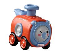 mophrati Animal Cars Baby Toys Soft Rubber Wheels Ejection Inertial Car Exciting Fun Face Changing Cute Animal Toy Cars Baby Toys Ejection Inertial Car