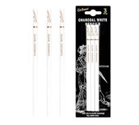 mophrati Art With Ease Sketching Highlight Pencil For Natural And Realistic Sketches White Charcoal Pencil Sketching Set