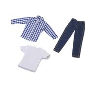 mophrati Assured Figure Outfit 1/12 Scale Male Figure Doll Clothes Outfit Must Have For Collectible Displays Fine Workmanship And Stylish Soldier Dolls Clothes 1/12 Dolls Dress Up