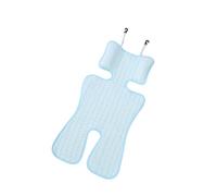 mophrati Baby Car Seat Insert Summer Edition for Cool and Dry Rides Polyester Cooling Seat Upholstery Child Seat Suitable, Blue