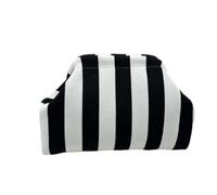 mophrati Bag, Contrast Compact And Durable, Large Capacity, Perfect For Summer Shopping, Travel, Photo Accessories, Black and white