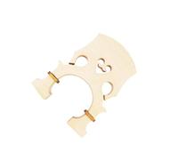 mophrati Bass Bridge 4/4 3/1/2 Size Adjustable Premium Maple Wood Parts Options Durable In Adjusts Height By Swirling Screws. Free For Higher Or Lower Strings To Accommodate Style Of Performance.