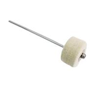 mophrati Bass Drum Accessory Dual Sided Drum Pedal Beater Essential Upgrade For All Drumming Styles Jazz Drums Bass Beater Percussion Instrument Accessory, head felt