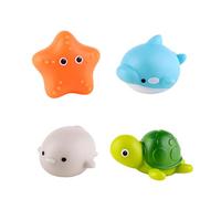 mophrati Bathing Attractive With Stimulating Pool Spielzeug Multi-dimensional Sensory Stimulation Badespielzeug Baby Ab 1 Jahr, Orange + Blue + Gray, Ttl Stf Pgn Dph