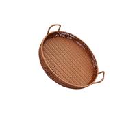 mophrati Bathroom Wicker Storage Baskets Bread Fruit Functional Storage Solutions Organizing Towels And Toiletries With Style Rustic Food Snack Vegetable Display Container