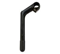 mophrati Bike Stem Lightweight Handle Bar Stem Riser Black Aluminum Alloy 4 30 Degree Gooseneck Shape Replacement Bicycle Quill Quilling Cycling Repair Update