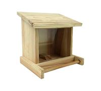 mophrati Bird Feeder Window Outside Hanger House Outdoor All Feathered Friends Easy To Weather Resistant Roof Making Convenient To Fill And Refill Bird Food.