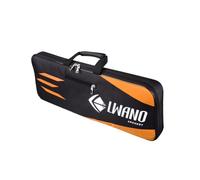 mophrati Bow Carry Bags Large Capacity Light-Weight Protector Takedown Bow Case Pockets Fully Padded Inside and Outside Archery Case, Black and Orange