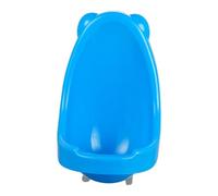 mophrati Boy Urinal Potty Trainer Toilet Urinal Simple Installation Boys Toddlers Potty Trainer is Made of Durable PP for Boys Toddlers Removable, Blue, 30x17.5cm