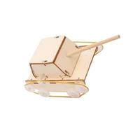 mophrati Brain Development Kids DIY Wireless RC Racing Car Model Easy To Assemble Wood Scientific Experiment Kit Educational Toys