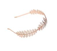 mophrati Branch Hair Band Elegant And Delicate Accessory For Any Outfit Sturdy And Durable Alloy Roman Branch Headband, Rosegold