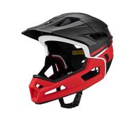 mophrati Breathable Skateboard Helmet Lightweight And Protective Headgear For Adults Outdoor Mountain Bike Road Helmet Is Made Of Thicken PC Sheet And EPS Liner, Red Black