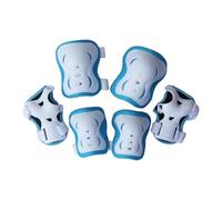 mophrati Brightly Colored Kid Skating Safety Protective Gear Reliable Knee Elbow Wrist Pad Set , Sky Blue