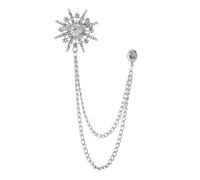 mophrati Brooch Retro Style Jewelry Rhinestone Brooches Unique Charm Ensures Attractiveness Parties Weddings Events Bar Pins Backings Girls Clothing Pins Crafts