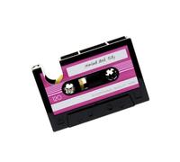 mophrati Cassette Tape Dispenser Pen Holder Stationery Organizer Tape Cutter Convenient and Versatile, Red