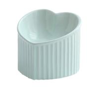 mophrati Cat Bowl Feeder Elevated Bowls Tilted Allowing Flat Faced Cat To Enjoy Meals Without Strain Or Discomfort Elevated Bowls Tilted Upper Lower Ceramic Feeder Anti Slip
