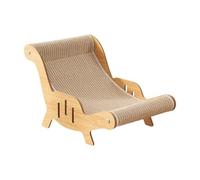 mophrati Cat Lounge Chair Cat Scratcher Cozy Indoor Space Relaxation And Playful Activity Sisal Chair Is Place To Rest And Play Beach For Indoor Cats Puppy Animals, Brown, 32x53x31cm